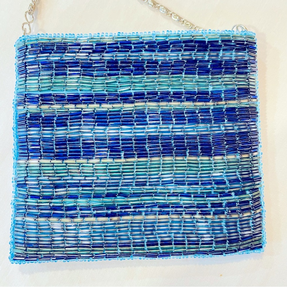 Vintage Express Chained Mini Beaded Bag